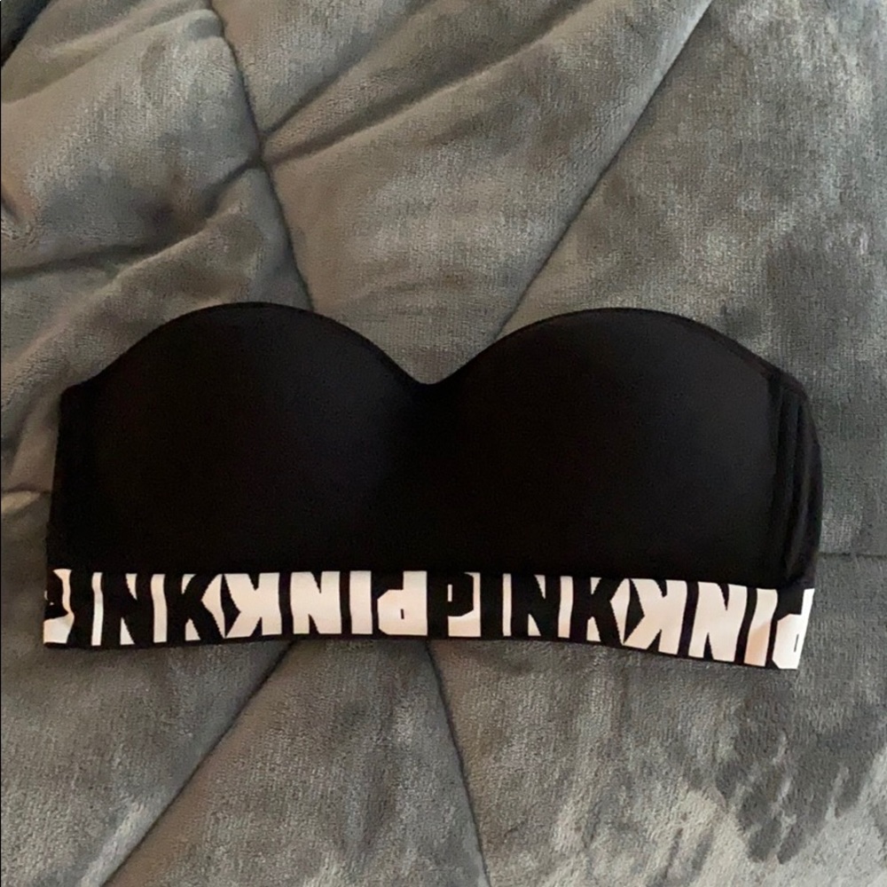 PINK strapless bra